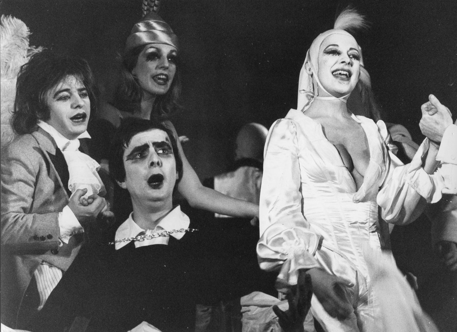 1974 - le château dans les champs - Théâtre National - avec Yves Larec, Martine Willequet et Claudine Charles