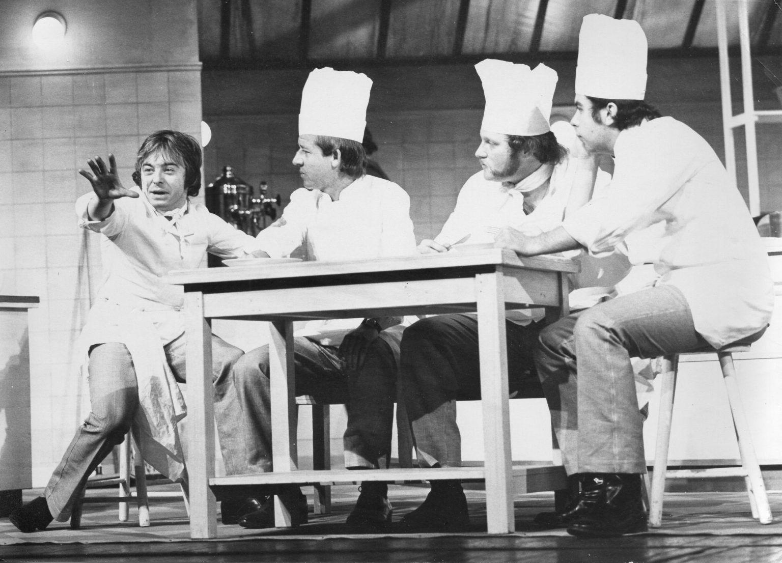 1974- la Cuisine - Théâtre National - avec Jo Rensonnet, Pierre Dauzun et Marcel Delval